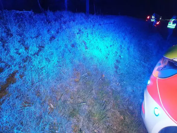 Unfall im Autobahnkreuz Osnabrück-Süd: PKW kommt von Fahrbahn ab