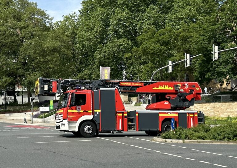 Feuerwehr Osnabrück im Einsatz in Pye