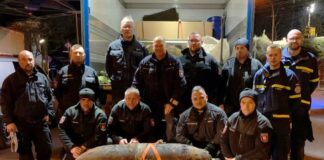 Bombenräumung am 6. April 2025. / Foto: Simon Vonstein