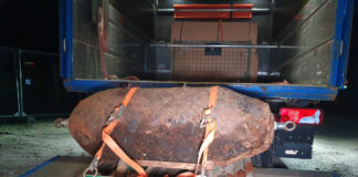 Weltkriegsbombe (Symbolbild) / Foto: Heiko Westermann