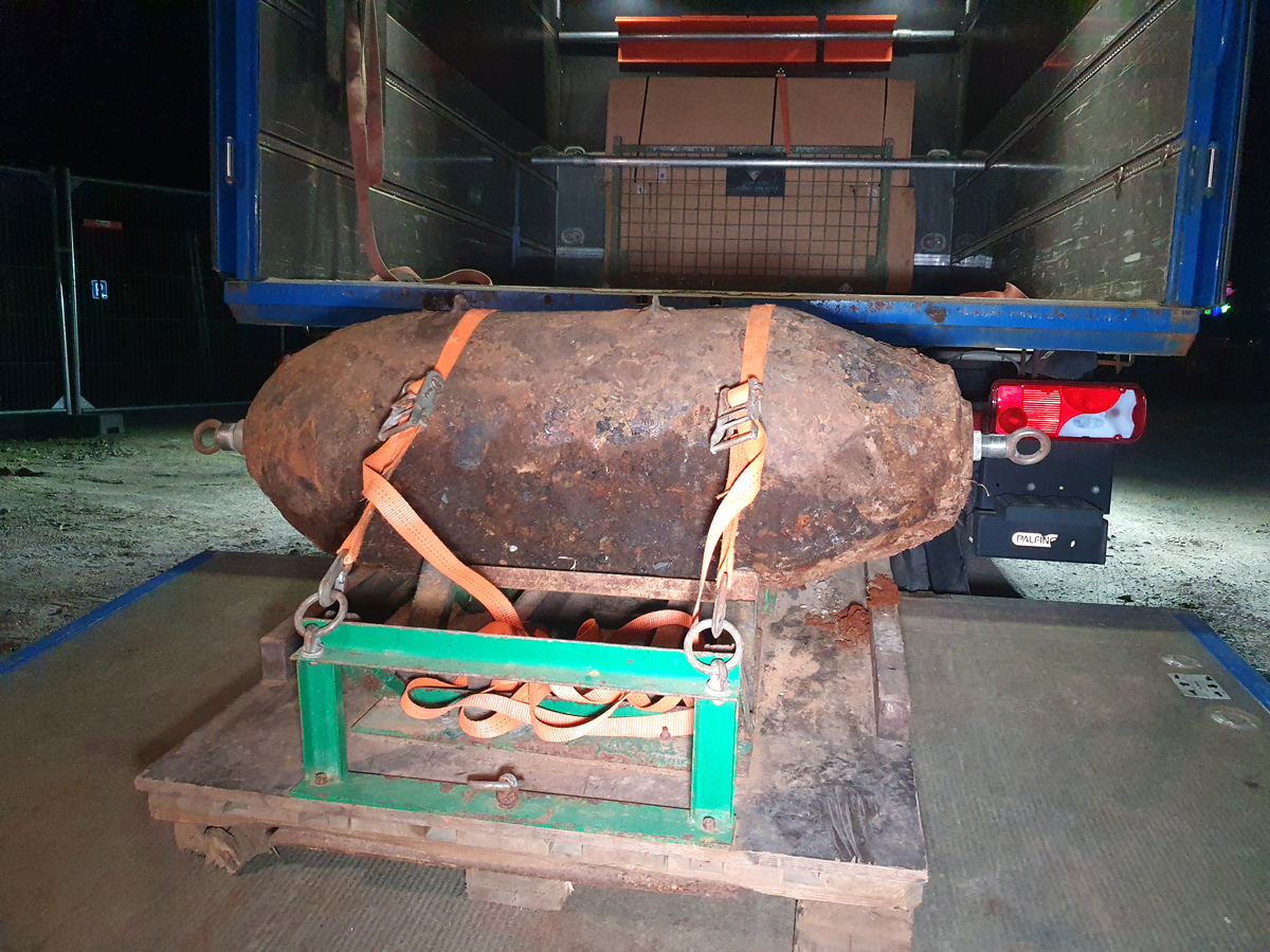 Weltkriegsbombe (Symbolbild) / Foto: Heiko Westermann