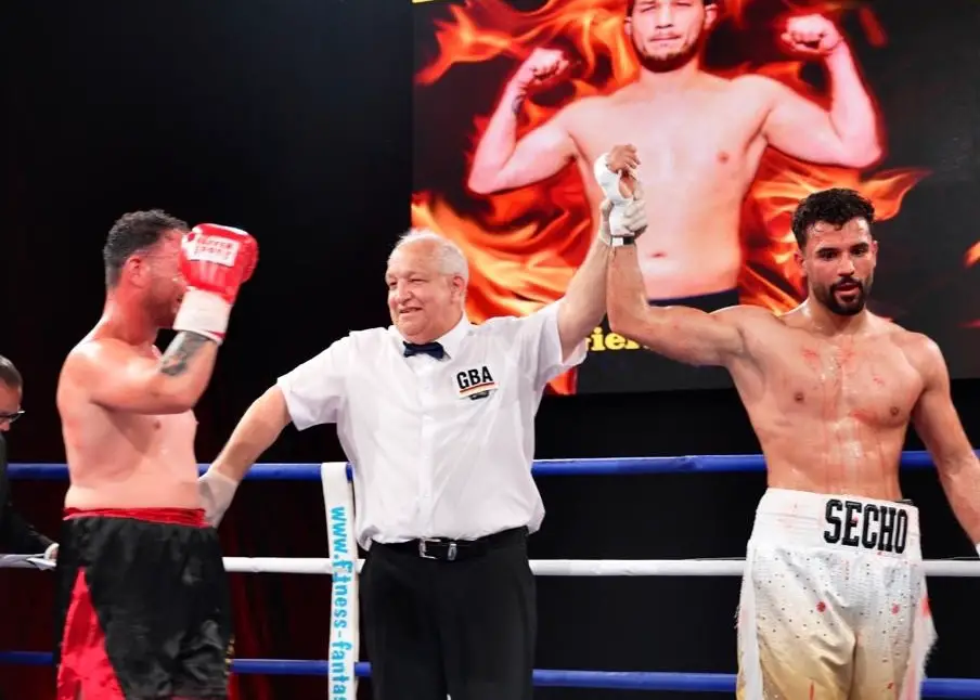 Secho Akyüz (rechts) in Dessau