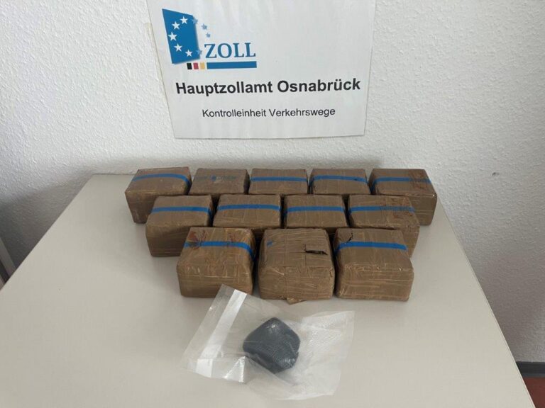 Elf Kilo Haschisch