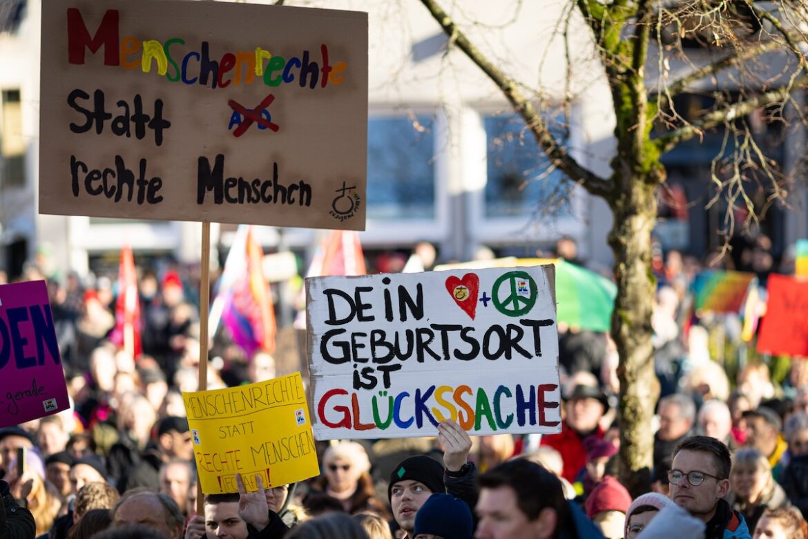 Demo Bunt Statt Braun Melle 28.01.2024