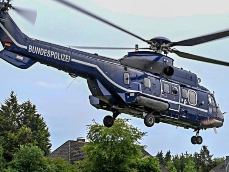 Hubschrauber der Bundespolizei