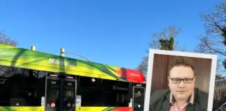 MetroBus in Osnabrück. / Foto Pohlmann