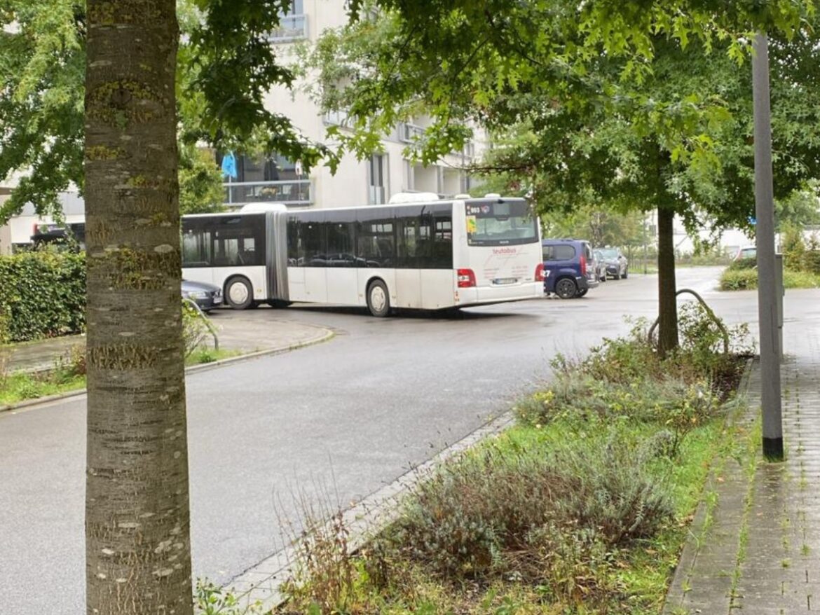 Bus im Wissenschaftspark / Foto: Lapp