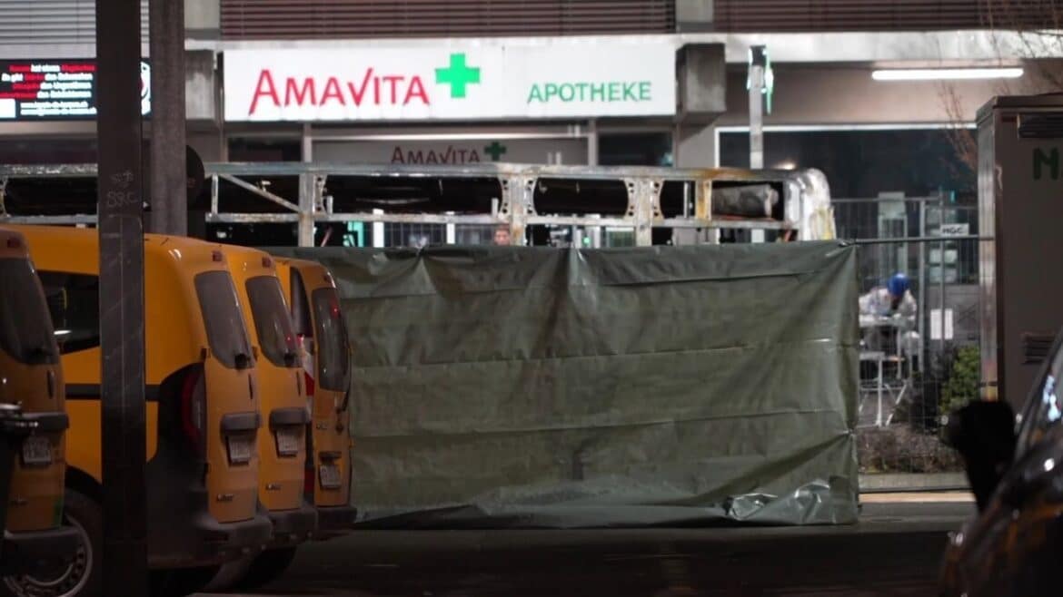 Sechs Tote bei Busbrand in der Schweiz: Vorsatz vermutet