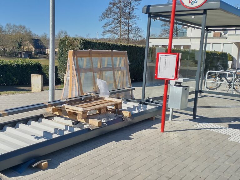 Neue Bushaltestelle in Wallenhorst