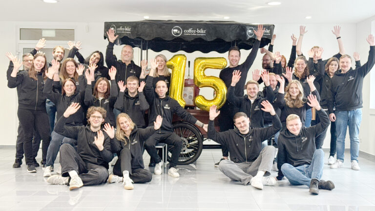 15 Jahre Coffee-Bike. / Foto: PR in Osnabrück (Gesamtstadt)