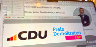 CDU und FDP gemeinsam