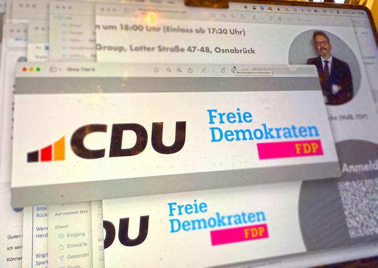 CDU und FDP gemeinsam
