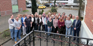 Jubilare des Christlichen Klinikums Melle sind für ihre langjährige Verbundenheit geehrt worden. / Foto: CKM