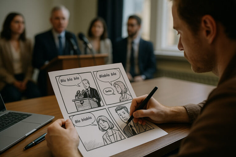 Comics zeichnen als Zukunft des Journalismus?