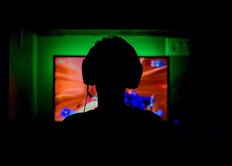 Gamer am Zocken