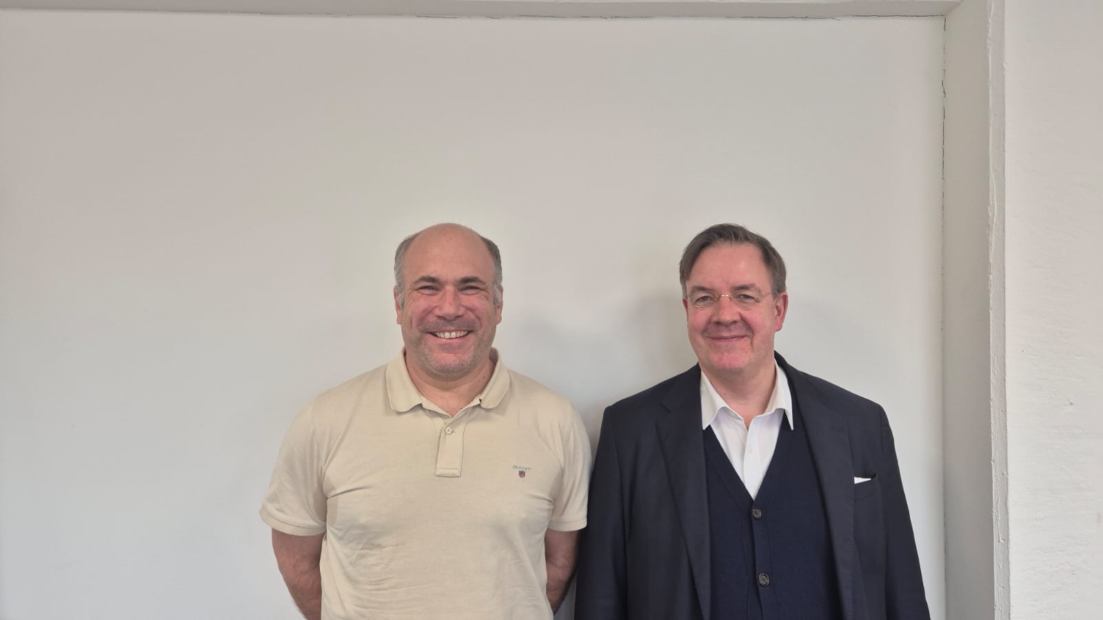 Prof. Pipa (l.) und PD Dr. Bachmann. Foto: Tim Kietzmann