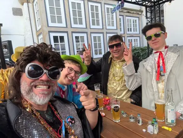 Ossensamstag 2025 / Selfie: Christian Schäfer (links im Bild)