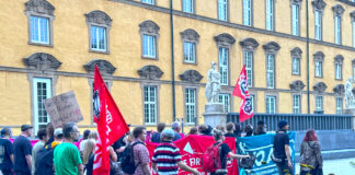 Demonstrationszug im Schlossgarten, 2. Sept. 2024