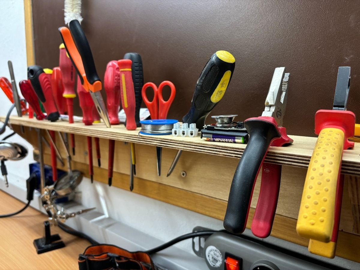 Werkzeuge im Repair-Café. / Foto: Diakonie Osnabrück