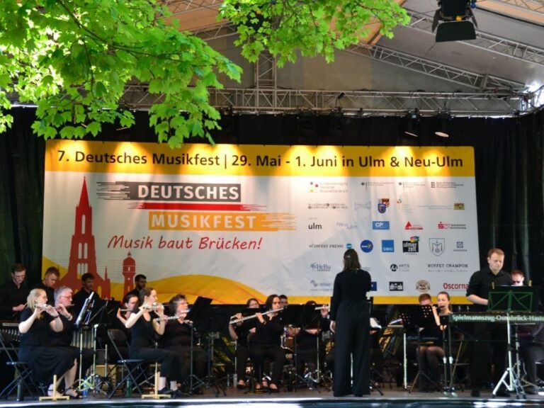 Das Flötenorchester beim 7. Musikfest. / Foto: Spielmannszug Osnabrück-Haste e.V.