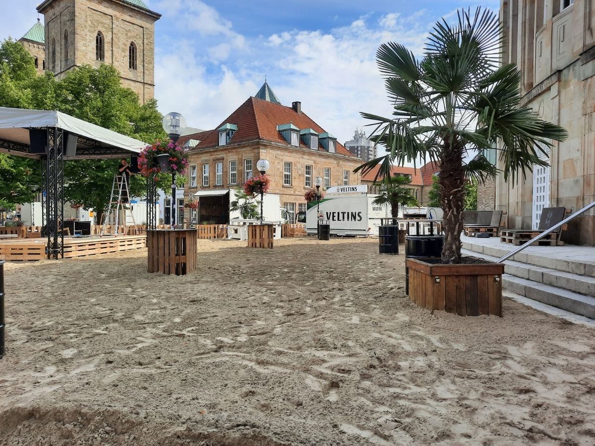 Theater-Beach 2025. / Foto: Marieke Timmermann