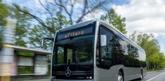 Daimler Buses beginnt mit der Fertigung der 19 E-Solobusse des Typs Mercedes-Benz eCitaro für die SWO Mobil.