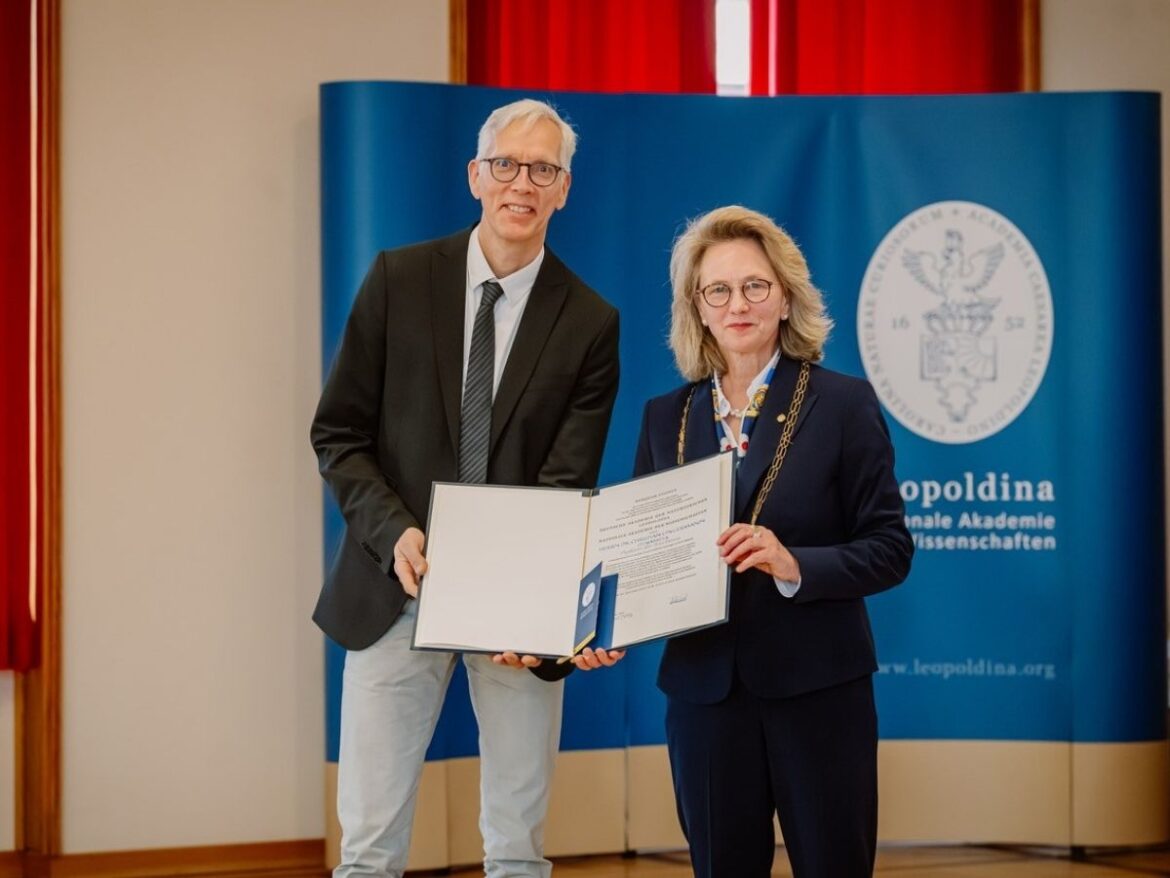 Leopoldina-Präsidentin Prof. Rockenbach und Prof. Ungermann.