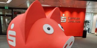 Die Sparkasse Osnabrück zur Zeit des Nationalsozialismus. / Foto: Marieke Timmermann