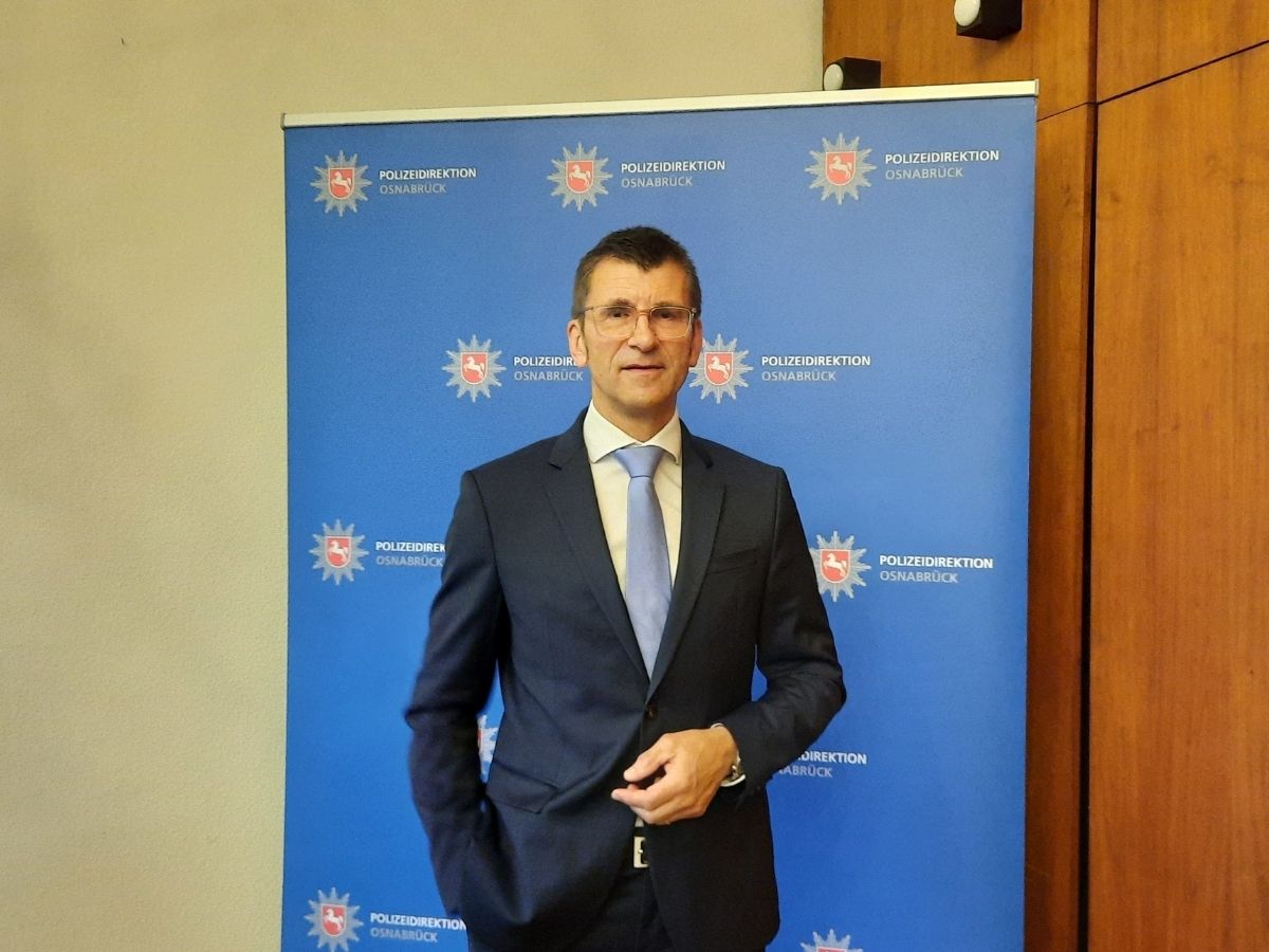 Neuer Präsident der Polizeidirektion Osnabrück: Friedo de Vries. / Foto: Marieke Timmermann