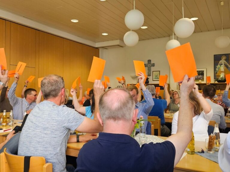 Mehrere neue Mitglieder für die Ausschüsse der Kirchenkreissynode wurden gewählt. / Foto: Birte Hoppe (Ev.-luth. Kirchenkreis Melle-Georgsmarienhütte)