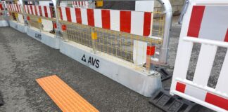 Neue innovative Leitsysteme für die Baustellen. / Foto: Marieke Timmermann