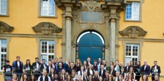 Strahlende Gesichter auf der Promotionsfeier 2025. / Foto: Uwe Lewandowski