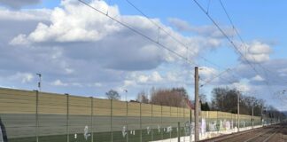 Eine Lärmschutzwand wie hier in Natbergen soll auch in Wissingen gebaut werden