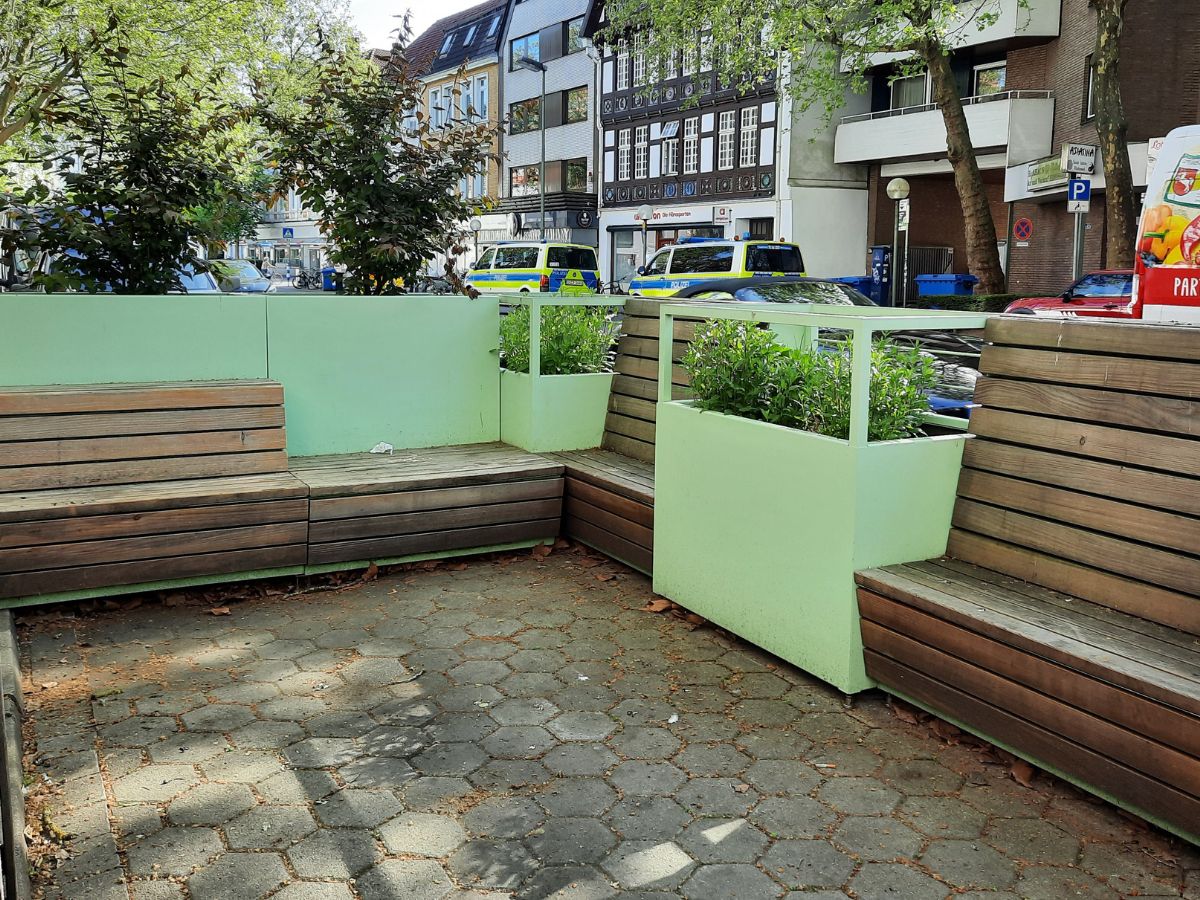 Seit 2023 im Einsatz: Die mobilen Stadtgärten.