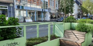 Mobile Osnabrücker Stadtgärten immer mehr verschmutzt und durch Graffiti verunreinigt.