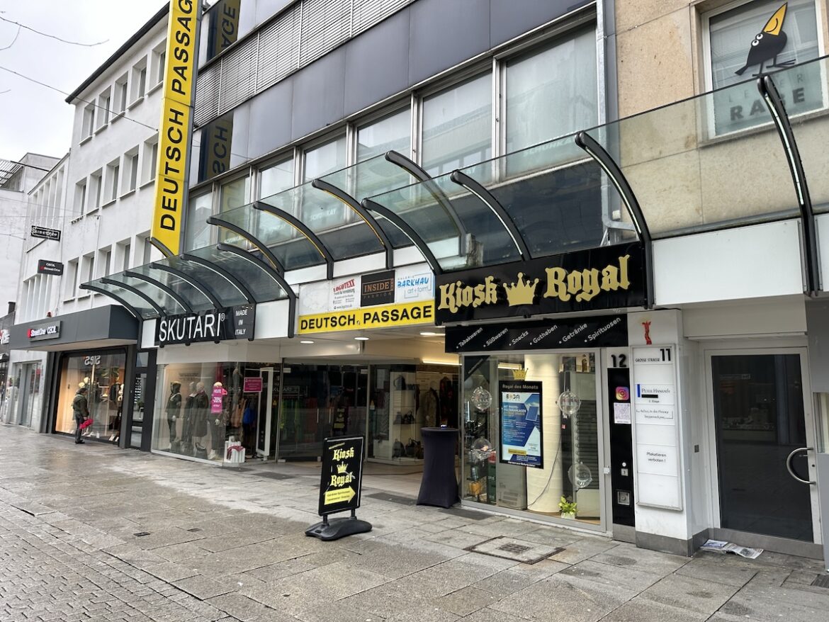 Deutsch Passage in der Großen Straße