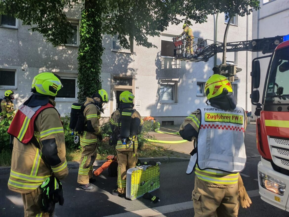Brand in der Sutthauser Straße