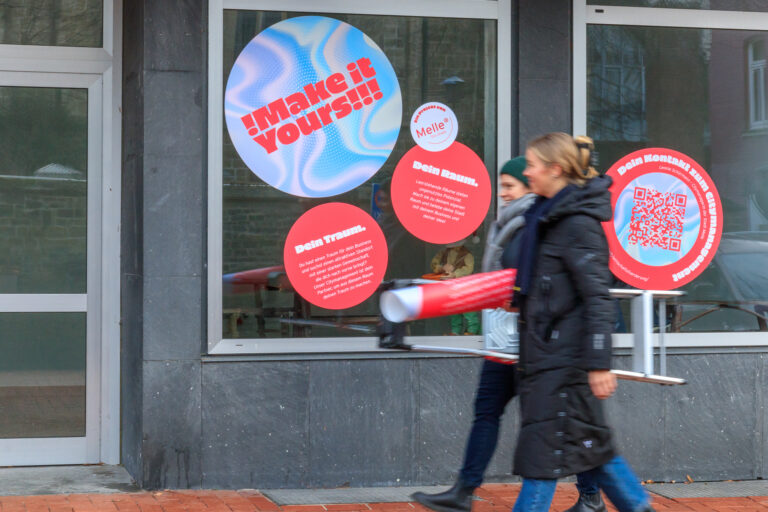 Die Wirtschaftsförderung der Stadt Melle hat heue Nachmittag die Kampagne „Make it Yours!“ gestartet.