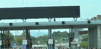 Grenzübergang in der DMZ zwischen Südkorea und Nordkorea