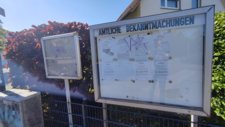 Vandalismus in Bissendorf