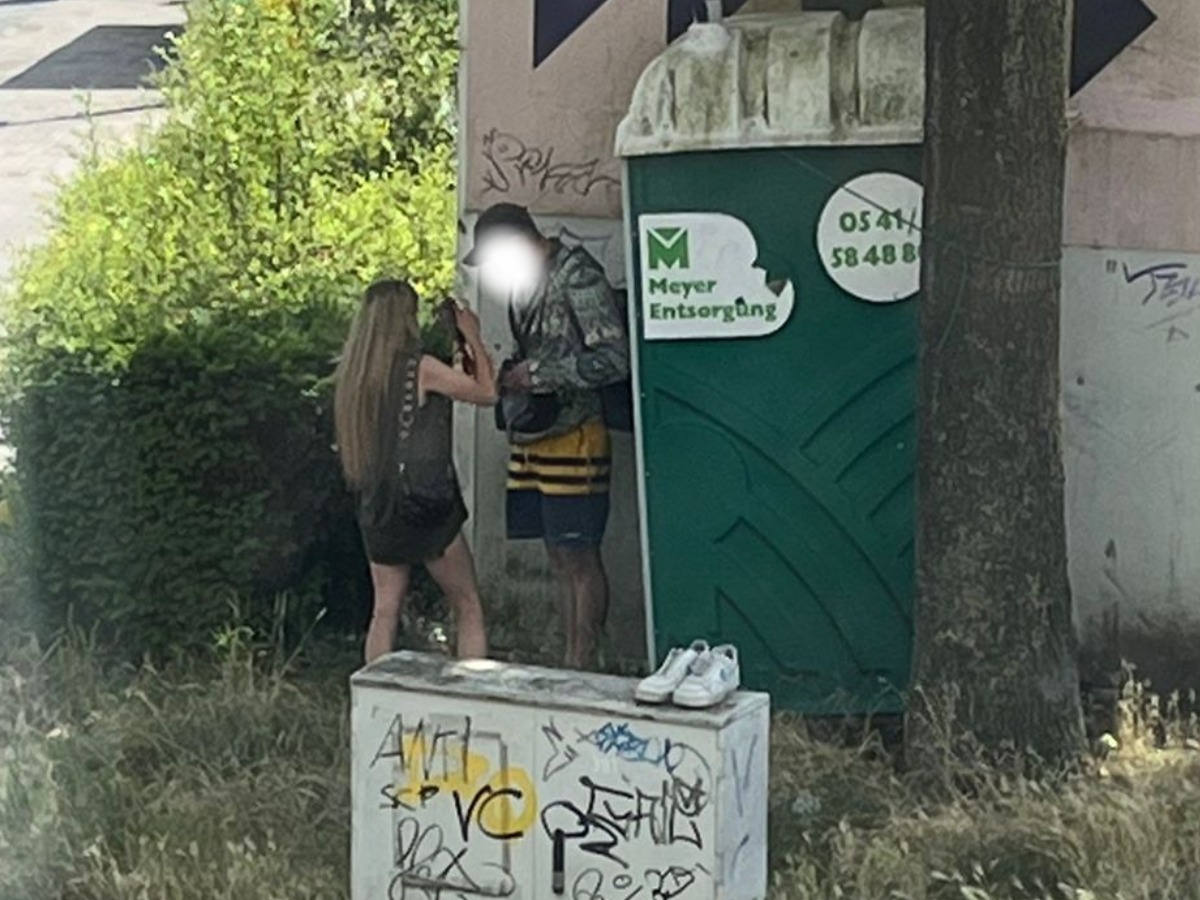 Wird hinter dem Toilettenhäuschen gedealt? / Foto: Privat