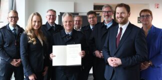 Ernennung von Herbert Kempe zum Brandschutzabschnittsleiter Nord im Kreishaus / Foto: Kreisfeuerwehr Osnabrück