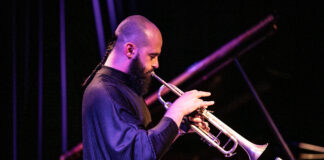 Milad Khawam in der Lagerhalle Osnabrück. / Foto: Liudmila Jeremies