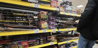 Feuerwerksverkauf am