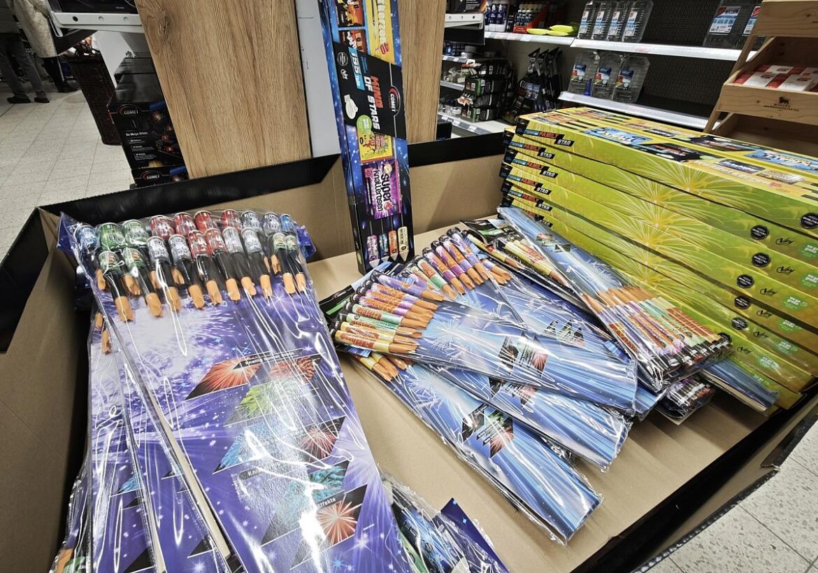 Feuerwerksverkauf am