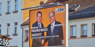 CDU-Plakat mit