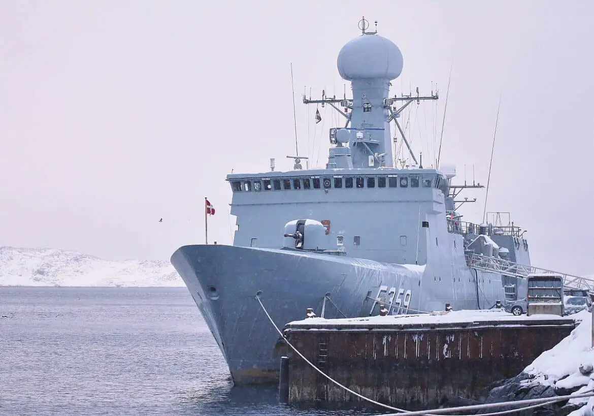 Dänisches Kriegsschiff