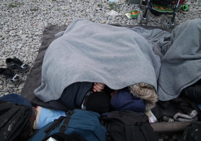 Flüchtlinge auf