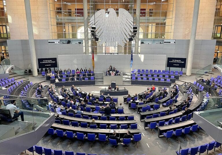 Bundestagssitzung am