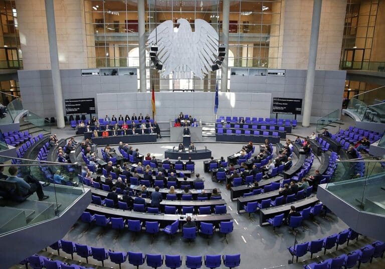 Bundestagssitzung am
